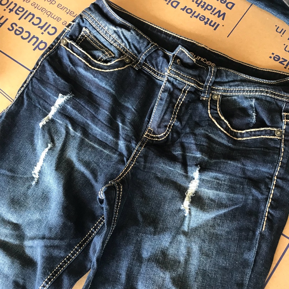 Crop jeans